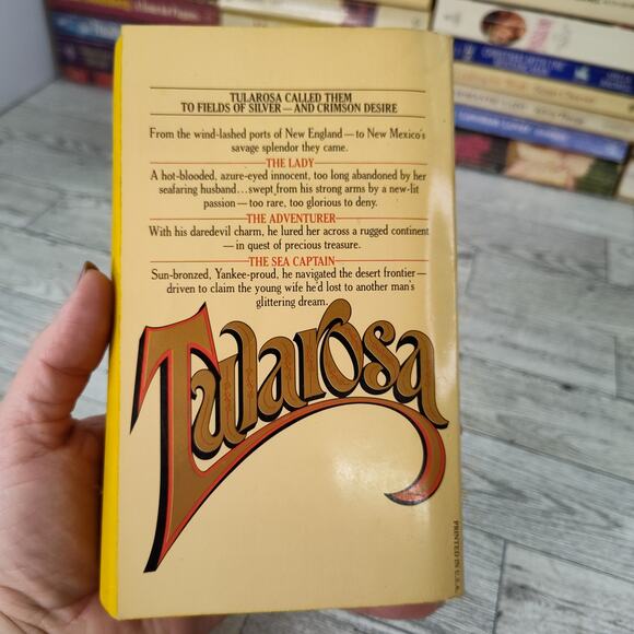 Tularosa by Jessica Richards 1979 First Jove edition Vintage Historical Romance - Picture 8 of 13
